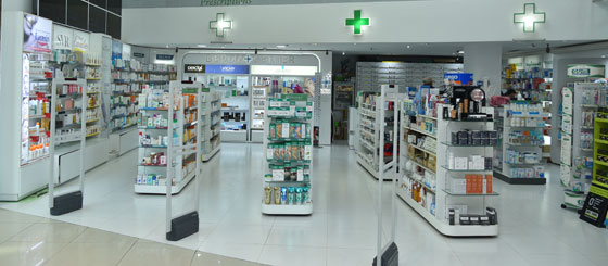 Aménagement de pharmacie et parapharmacie